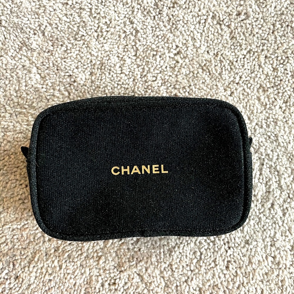 Chanel pouch.. Can be a purse by adding chain!
